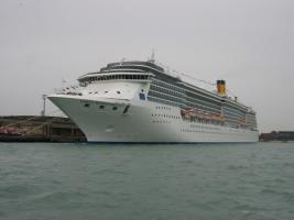 [Costa Mediterranean ... our boat]